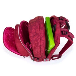 Großes Schulset Topgal MIRA 23009 G - Schulrucksack + Federmäppchen + Schuhbeutel + Regenhülle -Schulrucksack 72831