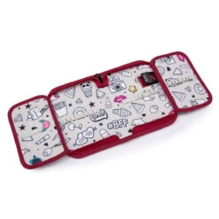 Großes Schulset Topgal MIRA 23009 G - Schulrucksack + Federmäppchen + Schuhbeutel + Regenhülle -Schulrucksack 72836