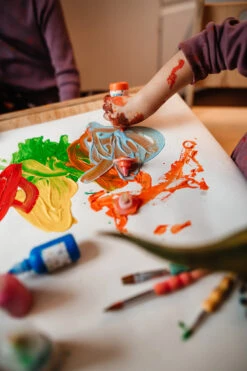 Djeco Temperafarben (Set Von 8 Stück) -Schulrucksack 73672