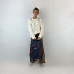 Rucksack WALKER, Campus Evo 2.0, Grey Polygon 8 Rucksack WALKER, Campus Evo 2.0, Grey Polygon -Schulrucksack 75371