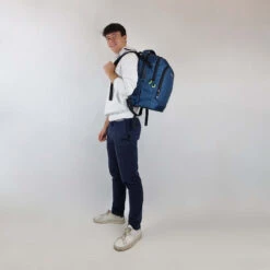 Rucksack WALKER, Campus Evo 2.0, Steel Blue -Schulrucksack 75385