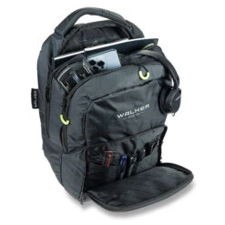 Rucksack WALKER College 2.0, All Black -Schulrucksack 75393