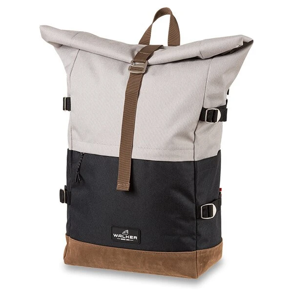 Rucksack WALKER Roll-up Two, Light Grey / Anthracite 3 Rucksack WALKER Roll-up Two, Light Grey / Anthracite
