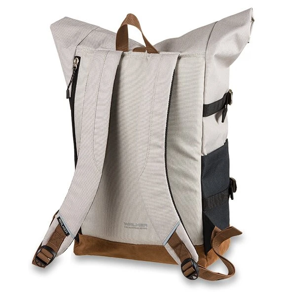 Rucksack WALKER Roll-up Two, Light Grey / Anthracite 4 Rucksack WALKER Roll-up Two, Light Grey / Anthracite – Bild 2