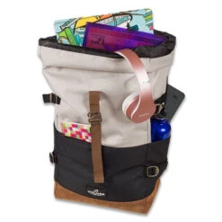 Rucksack WALKER Roll-up Two, Light Grey / Anthracite 7 Rucksack WALKER Roll-up Two, Light Grey / Anthracite -Schulrucksack 75489