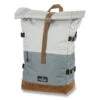 Rucksack WALKER Roll-up Two, Light Grey / Grey 2 Rucksack WALKER Roll-up Two, Light Grey / Grey -Schulrucksack 75492