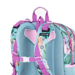 Großes Schulset Topgal ELLY 23004 G - Schulrucksack + Federmäppchen + Schuhbeutel + Regenhülle -Schulrucksack 75565