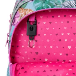 Großes Schulset Topgal ELLY 23004 G - Schulrucksack + Federmäppchen + Schuhbeutel + Regenhülle -Schulrucksack 75570