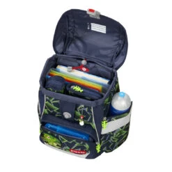 Schulranzen-Set 2IN1 PLUS Step By Step, "Wild T-Rex Taro" (5-teiliges Set), AGR Zertifikat -Schulrucksack 76250