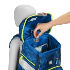Schulranzen-Set 2IN1 PLUS Step By Step, "Hero Tom" (5-teiliges Set), AGR Zertifikat -Schulrucksack 76287