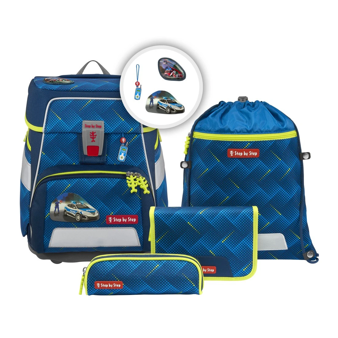 Schulranzen Space - 5-teiliges Set, Step By Step, Hero Tom, AGR-Zertifikat 3 Schulranzen Space - 5-teiliges Set, Step By Step, Hero Tom, AGR-Zertifikat