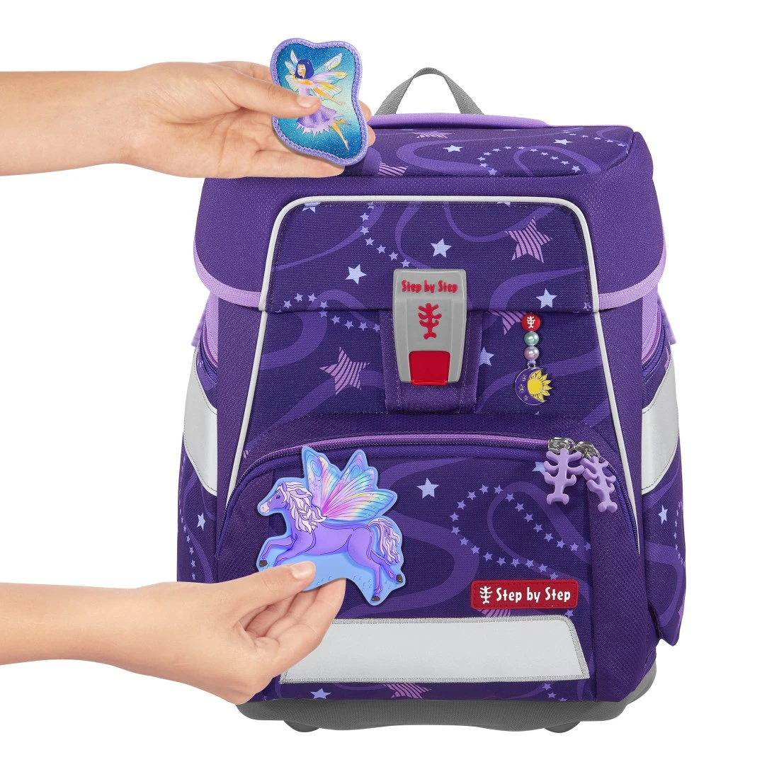 Schulranzen Space - 5-teiliges Set, Step By Step, Pegasus Emily, AGR-Zertifikat 10 Schulranzen Space - 5-teiliges Set, Step By Step, Pegasus Emily, AGR-Zertifikat – Bild 8