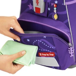 Schulranzen Space - 5-teiliges Set, Step By Step, Pegasus Emily, AGR-Zertifikat 27 Schulranzen Space - 5-teiliges Set, Step By Step, Pegasus Emily, AGR-Zertifikat -Schulrucksack 76314