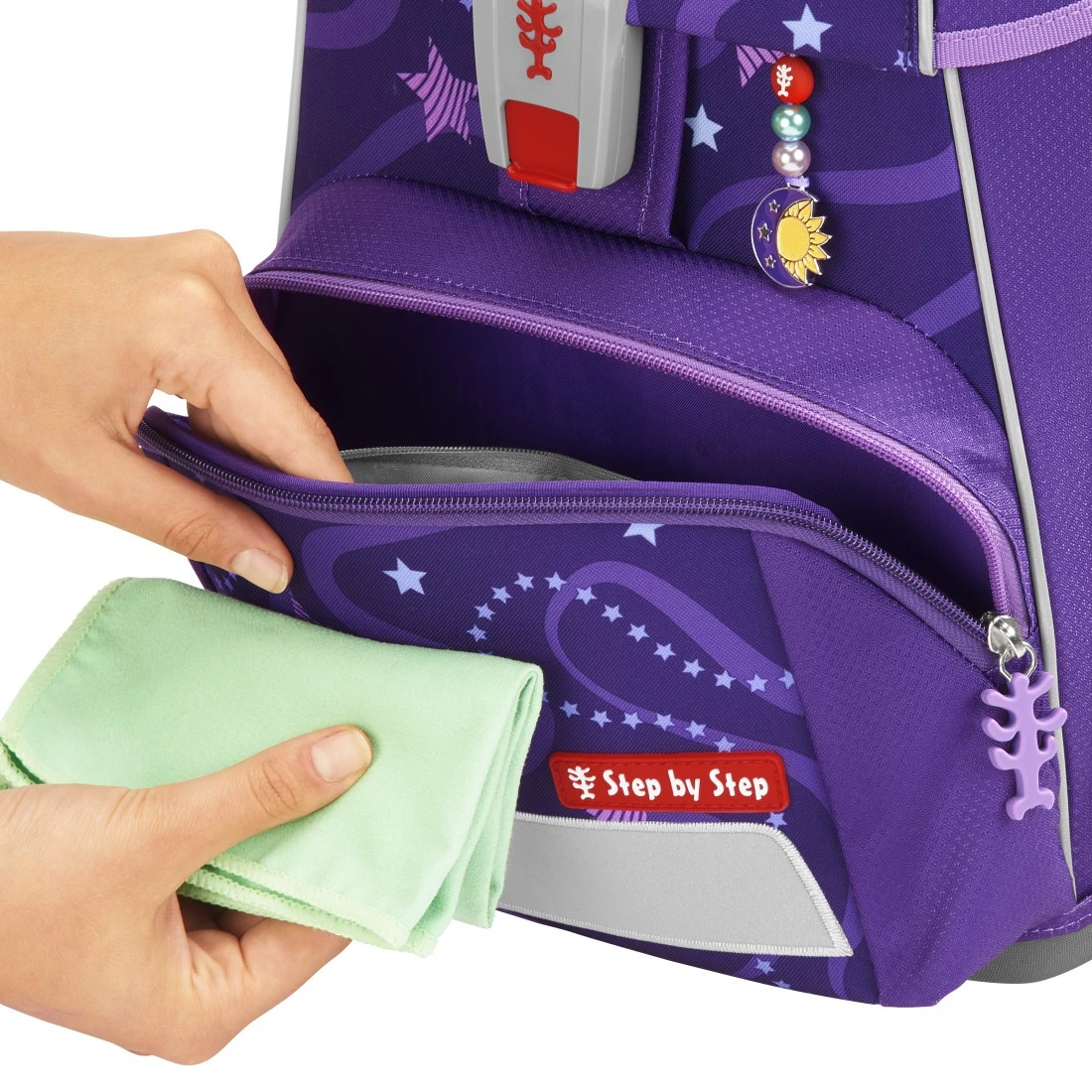 Schulranzen Space - 5-teiliges Set, Step By Step, Pegasus Emily, AGR-Zertifikat 13 Schulranzen Space - 5-teiliges Set, Step By Step, Pegasus Emily, AGR-Zertifikat – Bild 11