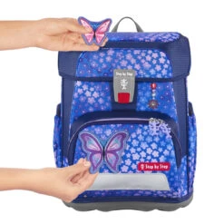Schulranzen CLOUD (5-teiliges Set) Step By Step "Butterfly Maja" (AGR-Zertifikat) -Schulrucksack 76365
