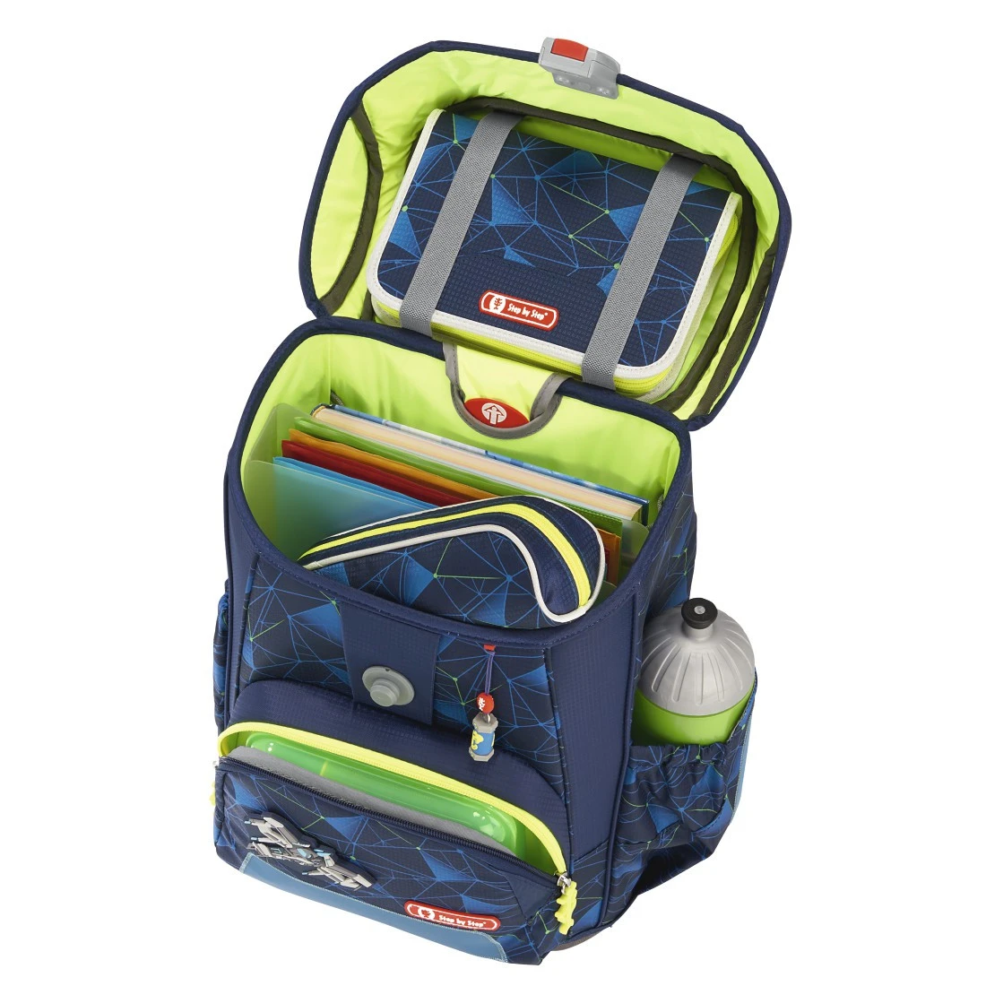 Schulranzen CLOUD (5-teiliges Set) Step By Step "Starship Sirius" (AGR-Zertifikat) 7 Schulranzen CLOUD (5-teiliges Set) Step By Step "Starship Sirius" (AGR-Zertifikat) – Bild 5