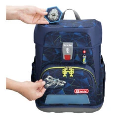 Schulranzen CLOUD (5-teiliges Set) Step By Step "Starship Sirius" (AGR-Zertifikat) 22 Schulranzen CLOUD (5-teiliges Set) Step By Step "Starship Sirius" (AGR-Zertifikat) -Schulrucksack 76381