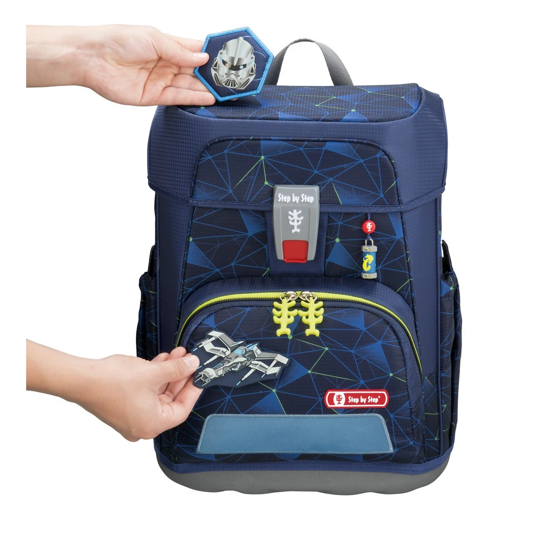 Schulranzen CLOUD (5-teiliges Set) Step By Step "Starship Sirius" (AGR-Zertifikat) 9 Schulranzen CLOUD (5-teiliges Set) Step By Step "Starship Sirius" (AGR-Zertifikat) – Bild 7