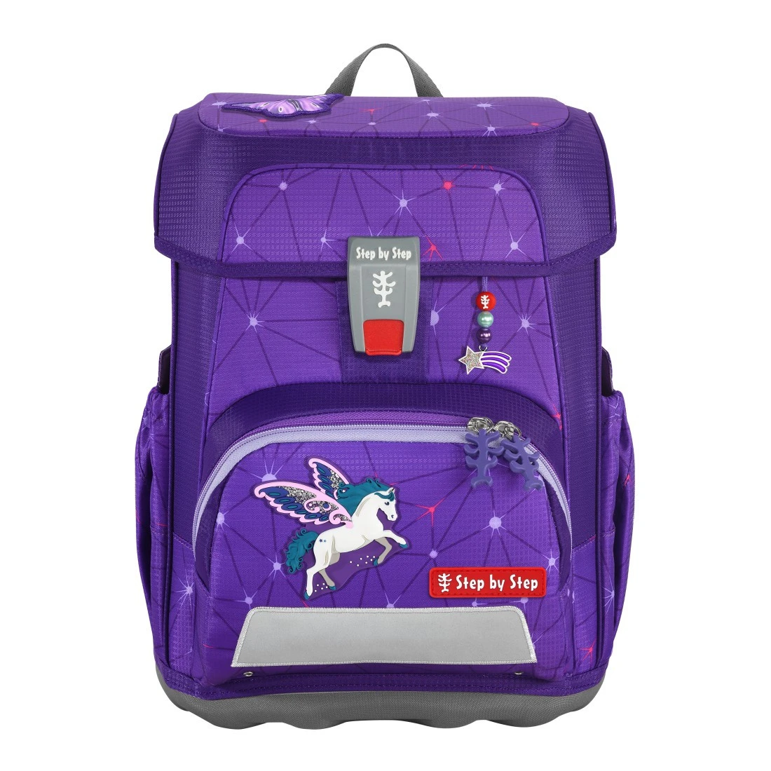 Schulranzen CLOUD (5-teiliges Set) Step By Step "Dreamy Pegasus Shadow" (AGR-Zertifikat) 4 Schulranzen CLOUD (5-teiliges Set) Step By Step "Dreamy Pegasus Shadow" (AGR-Zertifikat) – Bild 2