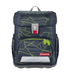 Schulranzen CLOUD (5-teiliges Set) Step By Step "Dark Cat Chiko" (AGR-Zertifikat) -Schulrucksack 76403