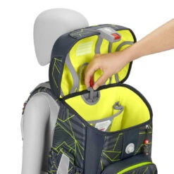 Schulranzen CLOUD (5-teiliges Set) Step By Step "Dark Cat Chiko" (AGR-Zertifikat) -Schulrucksack 76405