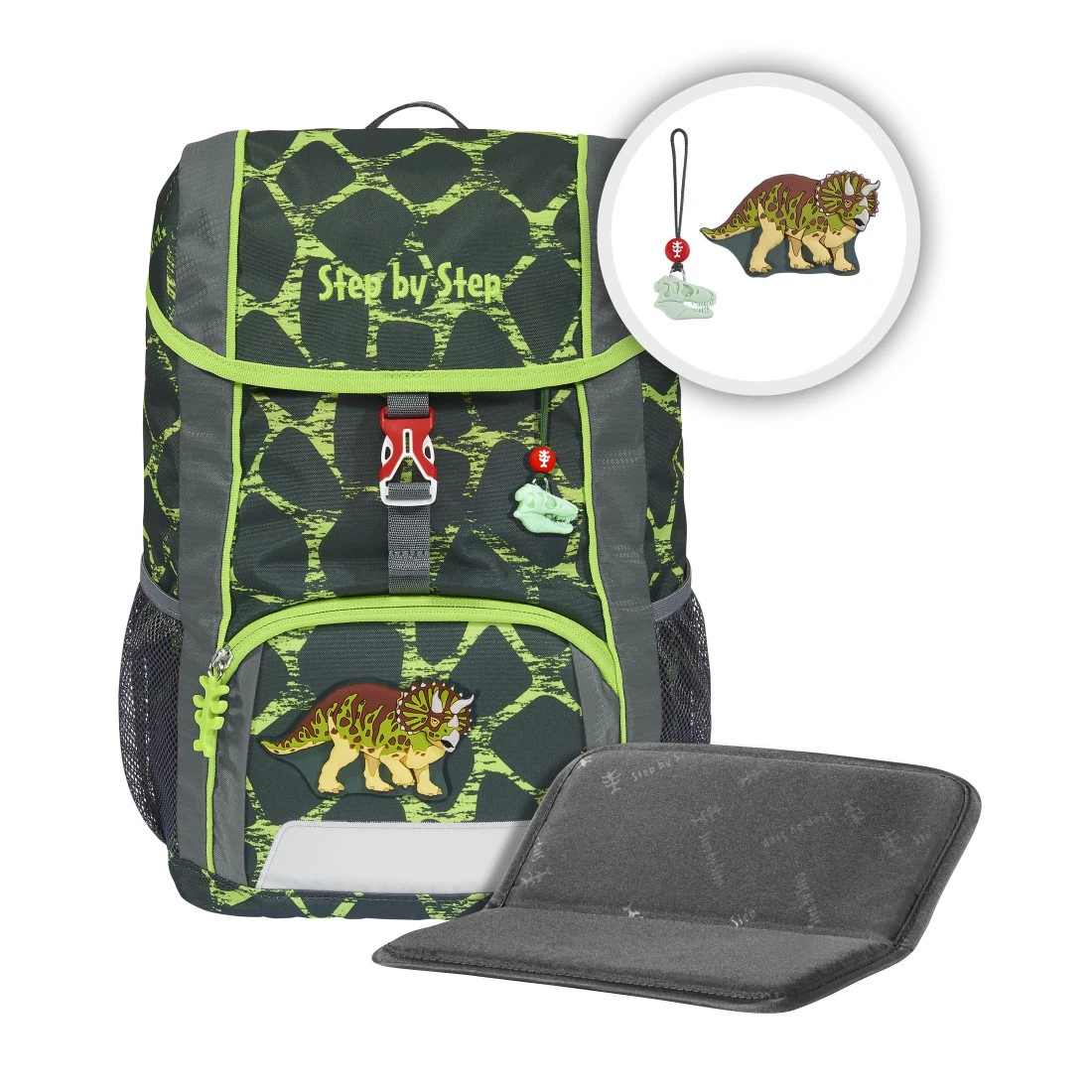 Rucksack Step By Step KID, Dino Tres 3 Rucksack Step By Step KID, Dino Tres