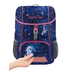 Rucksack Step By Step KID REFLECT, Star Seahorse Zoe 16 Rucksack Step By Step KID REFLECT, Star Seahorse Zoe -Schulrucksack 76481