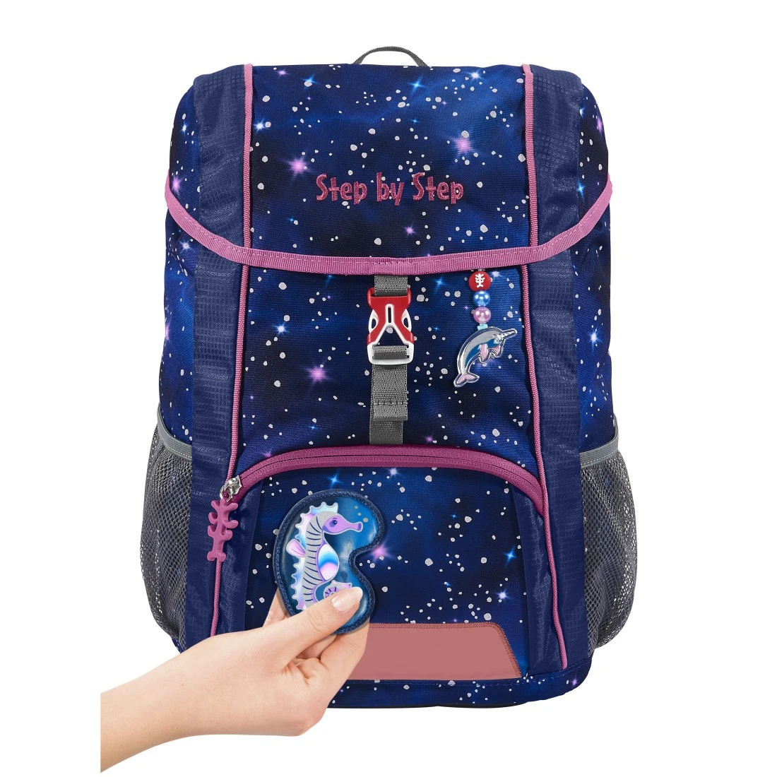 Rucksack Step By Step KID REFLECT, Star Seahorse Zoe 9 Rucksack Step By Step KID REFLECT, Star Seahorse Zoe – Bild 7