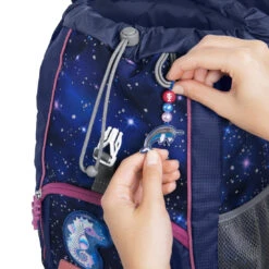 Rucksack Step By Step KID REFLECT, Star Seahorse Zoe 17 Rucksack Step By Step KID REFLECT, Star Seahorse Zoe -Schulrucksack 76482