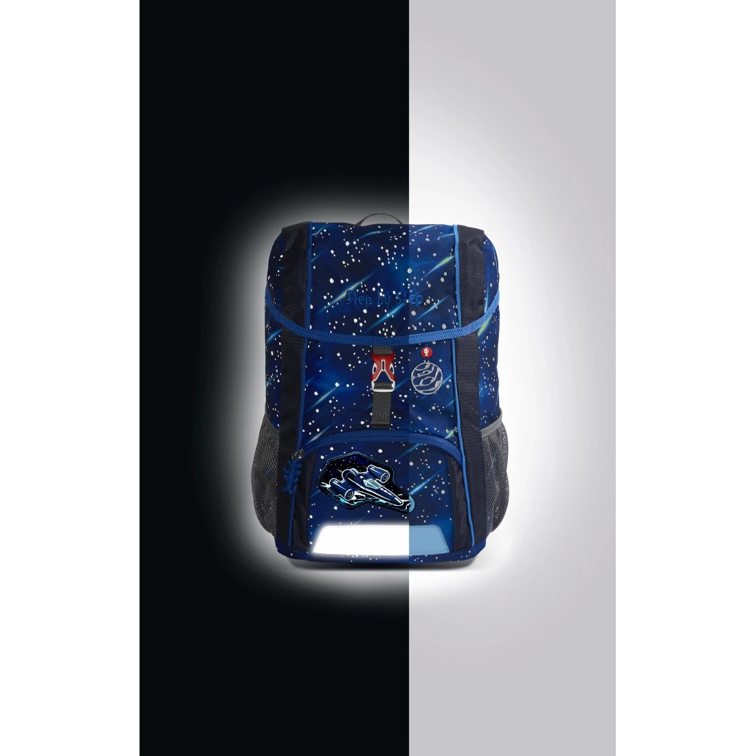 Rucksack Step By Step KID REFLECT, Star Shuttle Elio 5 Rucksack Step By Step KID REFLECT, Star Shuttle Elio – Bild 3