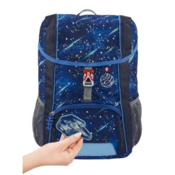 Rucksack Step By Step KID REFLECT, Star Shuttle Elio 16 Rucksack Step By Step KID REFLECT, Star Shuttle Elio -Schulrucksack 76489