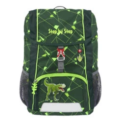 Rucksack Step By Step KID SHINE, Dino Night Tyro -Schulrucksack 76491