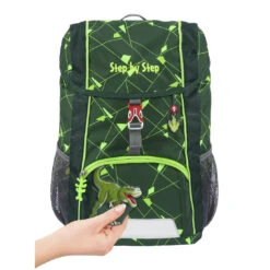 Rucksack Step By Step KID SHINE, Dino Night Tyro -Schulrucksack 76497