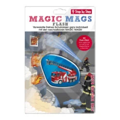 Step By Step MAGIC MAGS Flash, Fire Engine Buzz -Schulrucksack 76696
