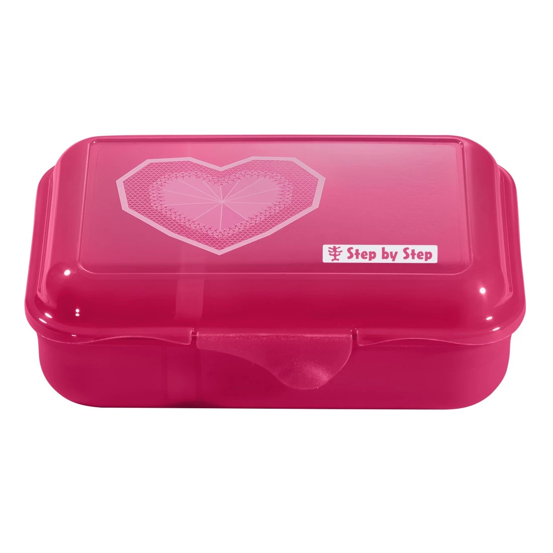 Lunchbox Step By Step Mit Trennwand, Glitter Heart Hazle 3 Lunchbox Step By Step Mit Trennwand, Glitter Heart Hazle