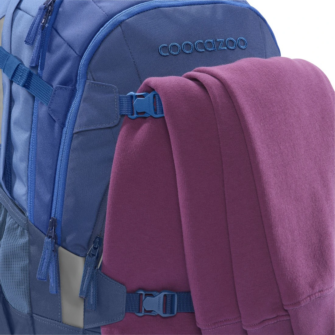 Schulrucksack Coocazoo MATE, All Blue, AGR-Zertifikat 5 Schulrucksack Coocazoo MATE, All Blue, AGR-Zertifikat – Bild 3