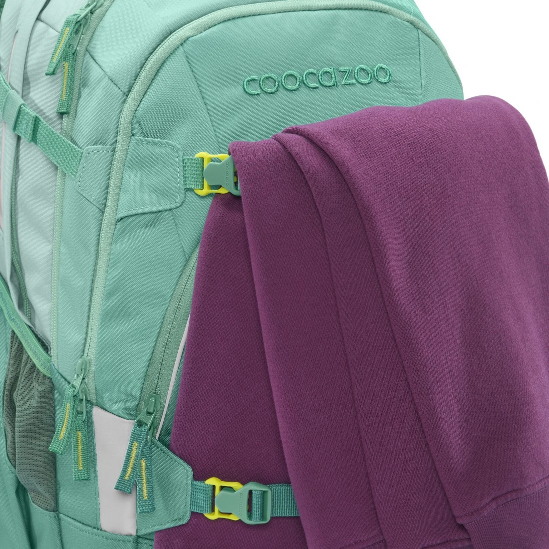 Schulrucksack Coocazoo MATE, All Mint, AGR-Zertifikat 5 Schulrucksack Coocazoo MATE, All Mint, AGR-Zertifikat – Bild 3