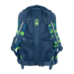 Schulrucksack Coocazoo MATE, Lime Stripe, AGR-Zertifikat -Schulrucksack 77002