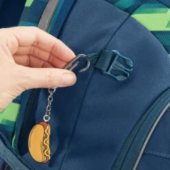 Schulrucksack Coocazoo JOKER, Lime Stripe, AGR-Zertifikat -Schulrucksack 77070