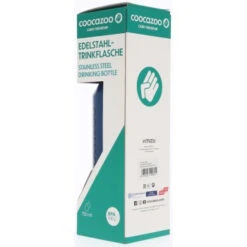 Edelstahl-Trinkflasche Coocazoo, Blue -Schulrucksack 77343