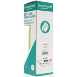 Edelstahl-Trinkflasche Coocazoo, Lime 9 Edelstahl-Trinkflasche Coocazoo, Lime -Schulrucksack 77350