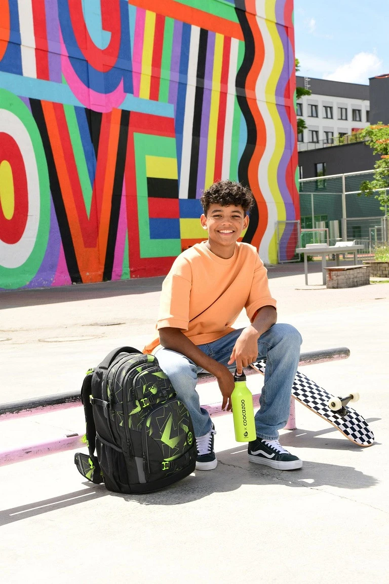 Edelstahl-Trinkflasche Coocazoo, Lime 7 Edelstahl-Trinkflasche Coocazoo, Lime – Bild 5