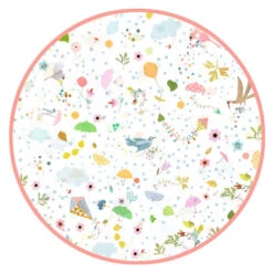 Djeco Kinder-Regenmantel M - Frühling -Schulrucksack 78469