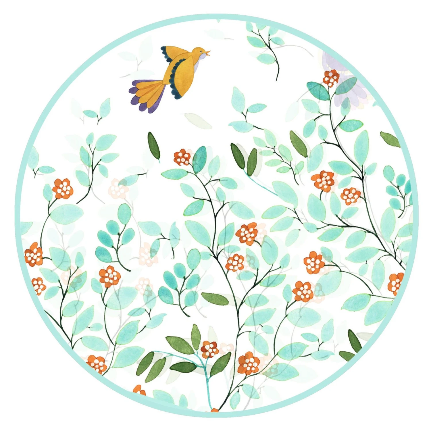 Djeco Kinder-Regenmantel M - Vögel Im Garten 5 Djeco Kinder-Regenmantel M - Vögel Im Garten – Bild 3