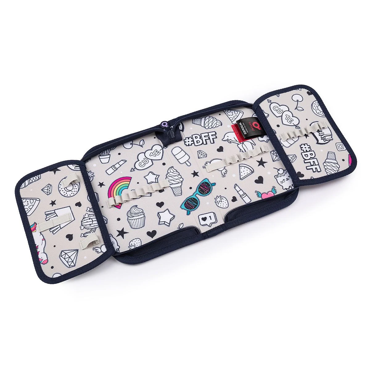 Großes Schulset Topgal KIMI 23010 G - Schulrucksack + Federmäppchen + Schuhbeutel + Regenhülle 21 Großes Schulset Topgal KIMI 23010 G - Schulrucksack + Federmäppchen + Schuhbeutel + Regenhülle – Bild 19